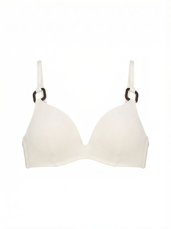Women'secret Top bikini super push up blanco marfil