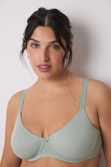 Womensecret Brasier REAL reductor microfibra verde verde