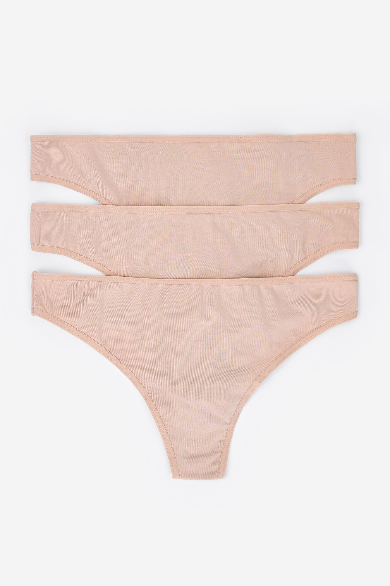 Women'secret Pack 3 bragas tangas de microfibra