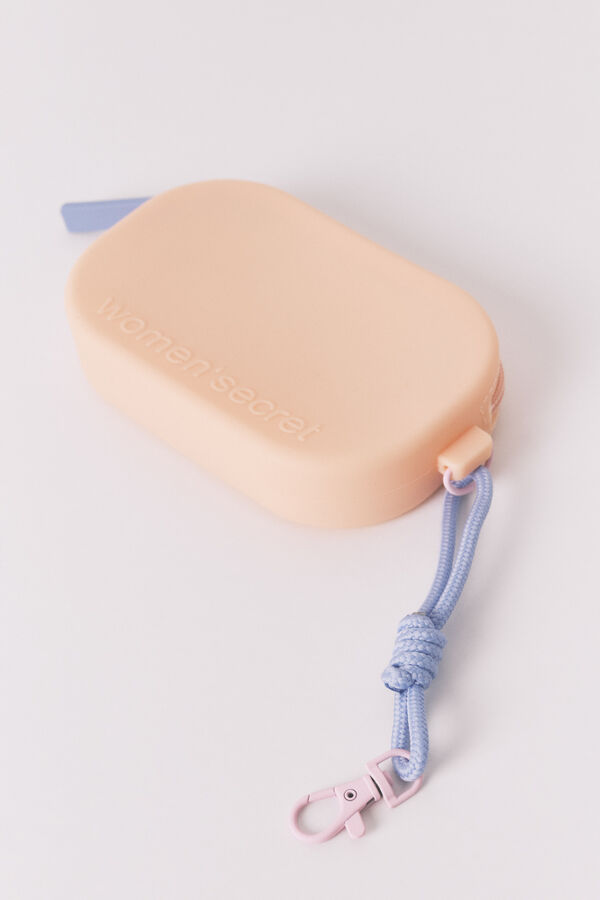 Womensecret Monedero con estampado blanco blanco