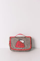 Women'secret Neceser mediano con percha con estampado animal de Snoopy  estampado