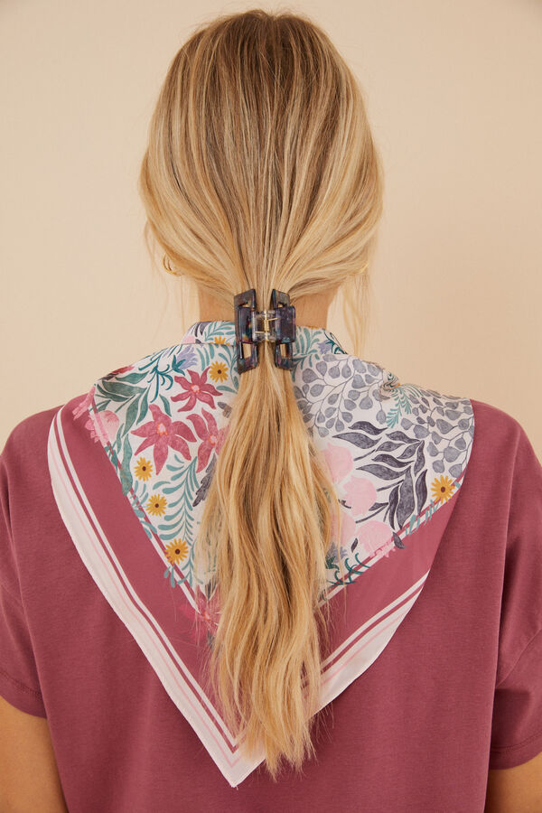 Womensecret Pinza pelo mediana multicolor estampado