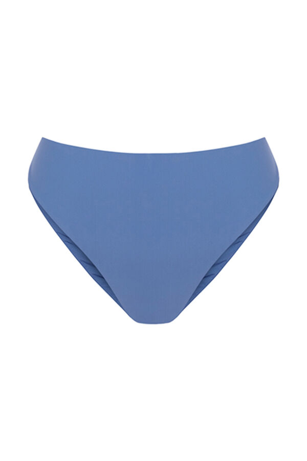 Womensecret Panty bikini alto moldeador azul azul