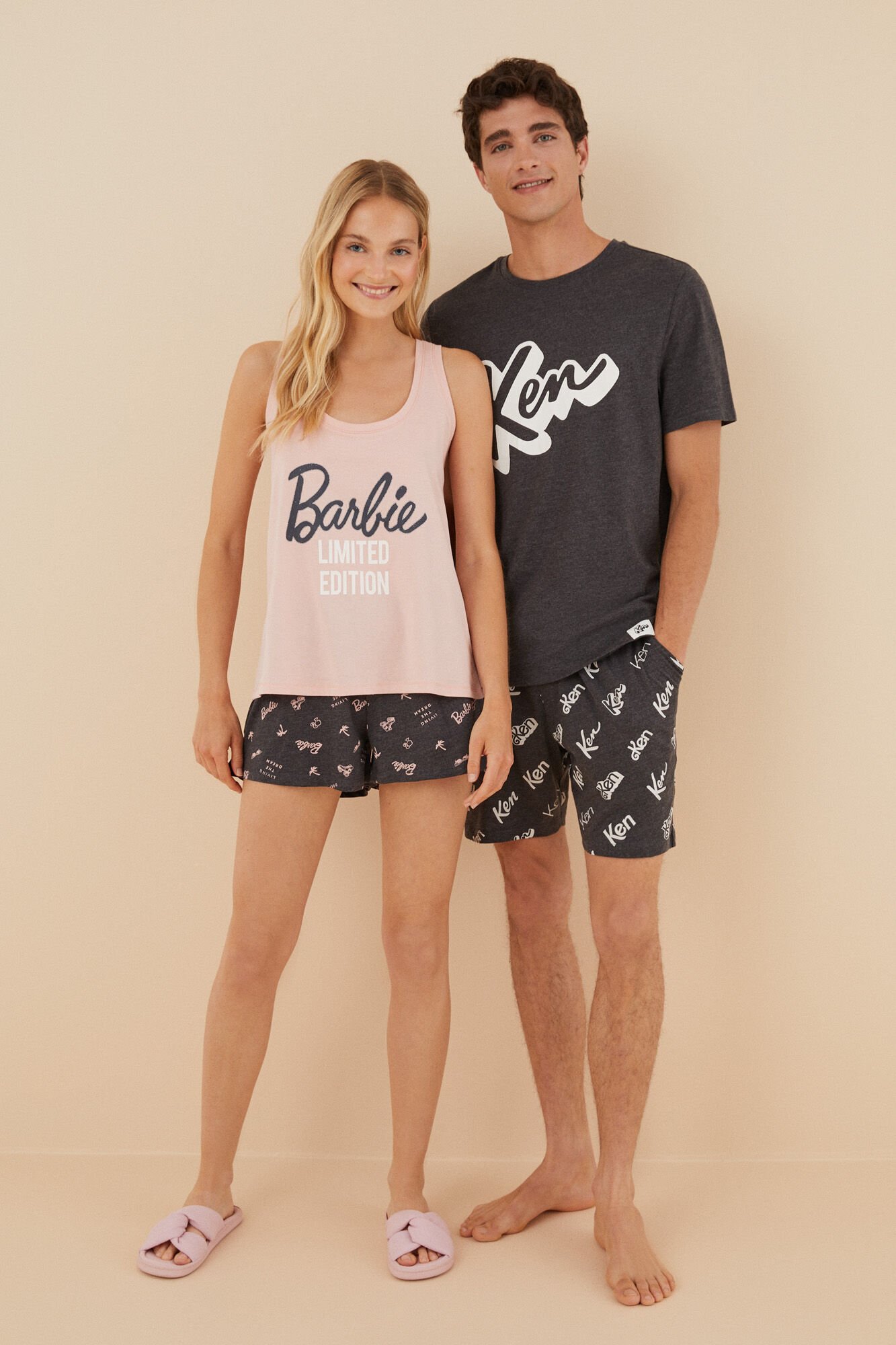 Pijama corta 100 algodon Barbie Pijamas para mujer WomenSecret MX