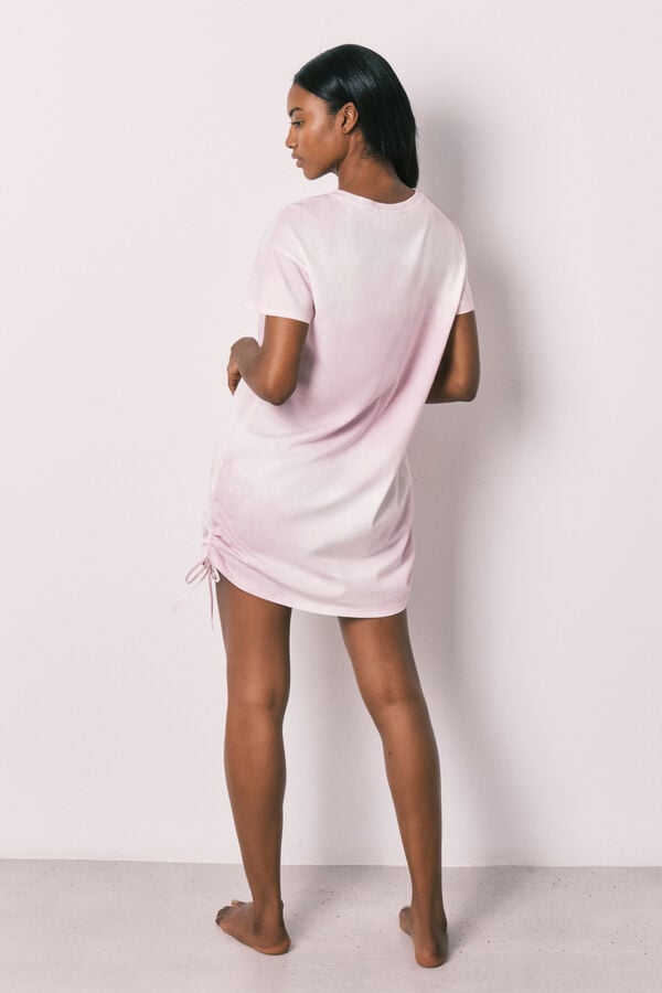 Women'secret Camis&oacute;n corto de algod&oacute;n rosa Snoopy rosa