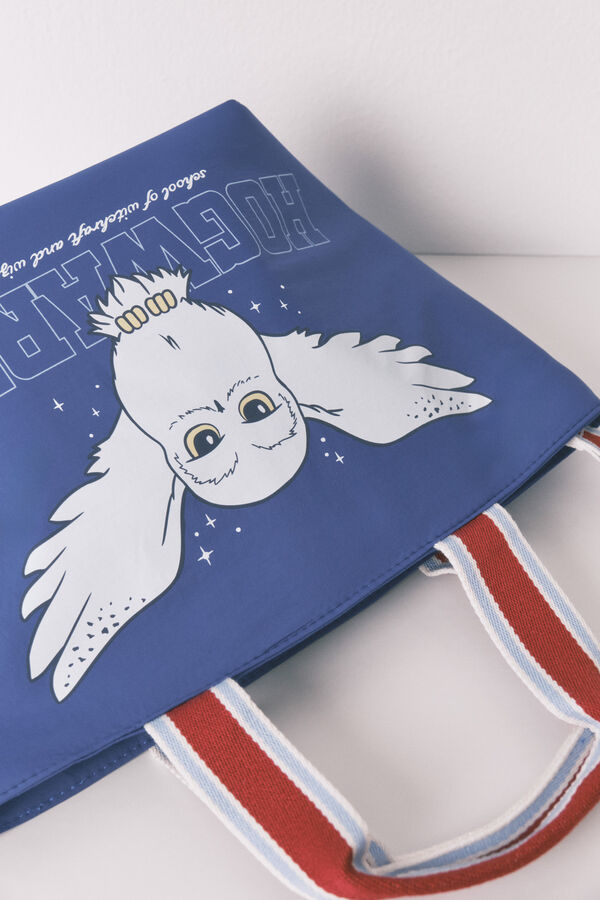 Womensecret Bolsa de almuerzo azul marino de Harry Potter azul