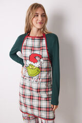 Womensecret Delantal cuadros El Grinch estampado