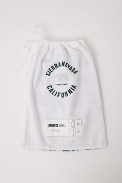 Womensecret Pijama larga hombre polar "Sierra Nevada" marfil