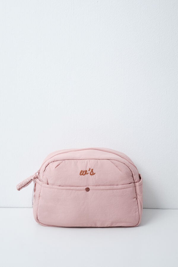 Women'secret Neceser grande acolchado rosa rosa