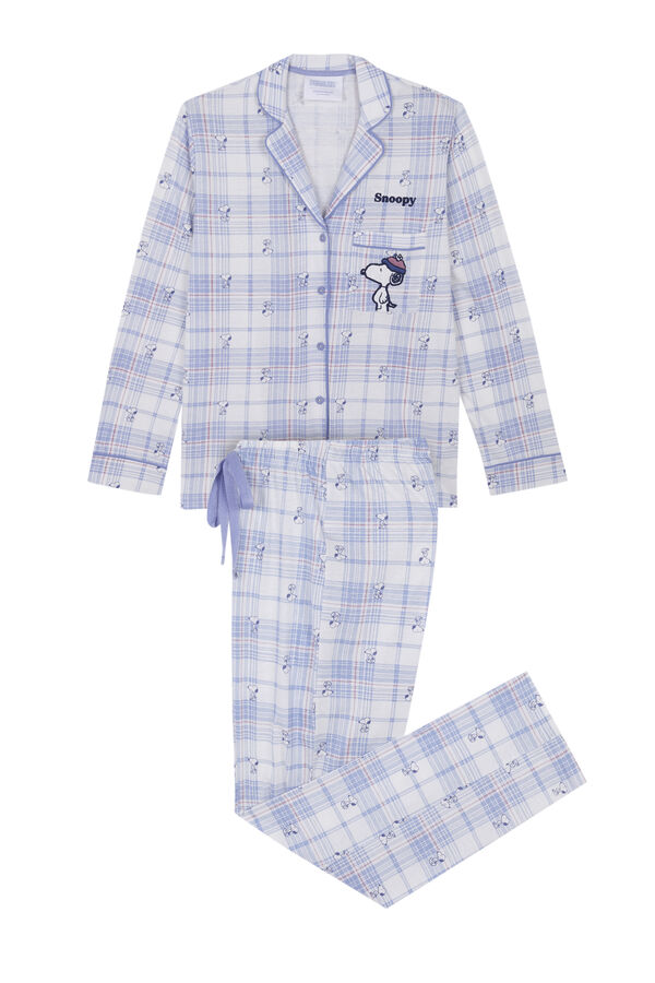 Womensecret Pijama camisera 100% algodón Snoopy estampado