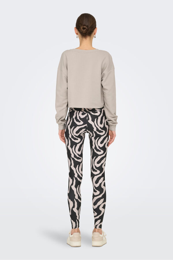 Only Play Sudadera corta gris