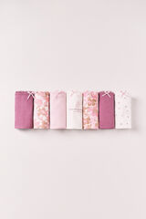 Women'secret Pack 7 panties brasile&ntilde;os de algod&oacute;n estampado multicolor estampado