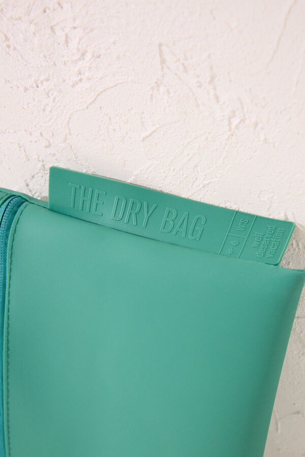 Womensecret Bolsa impermeable verde traje de baño bikini verde