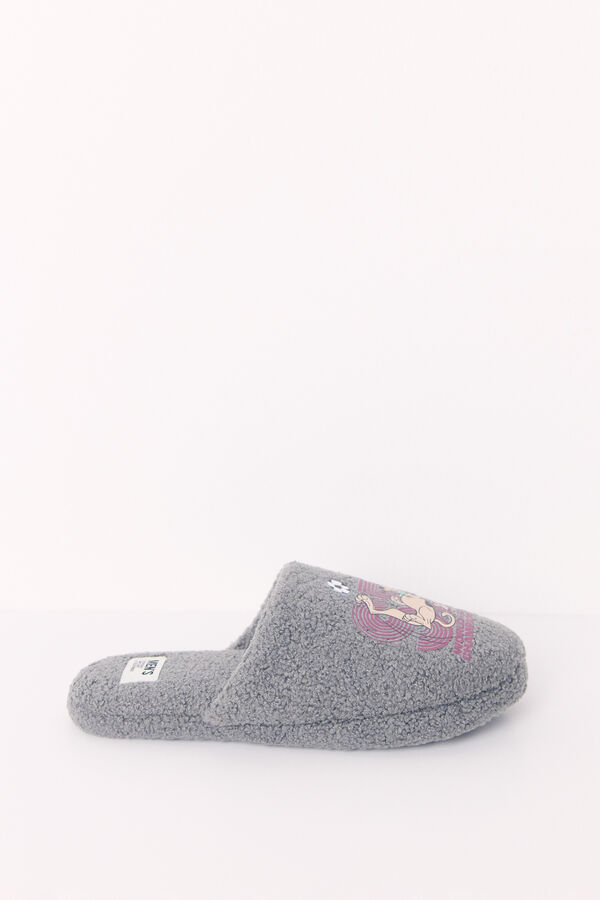 Womensecret Pantuflas casa hombre Scooby-Doo gris