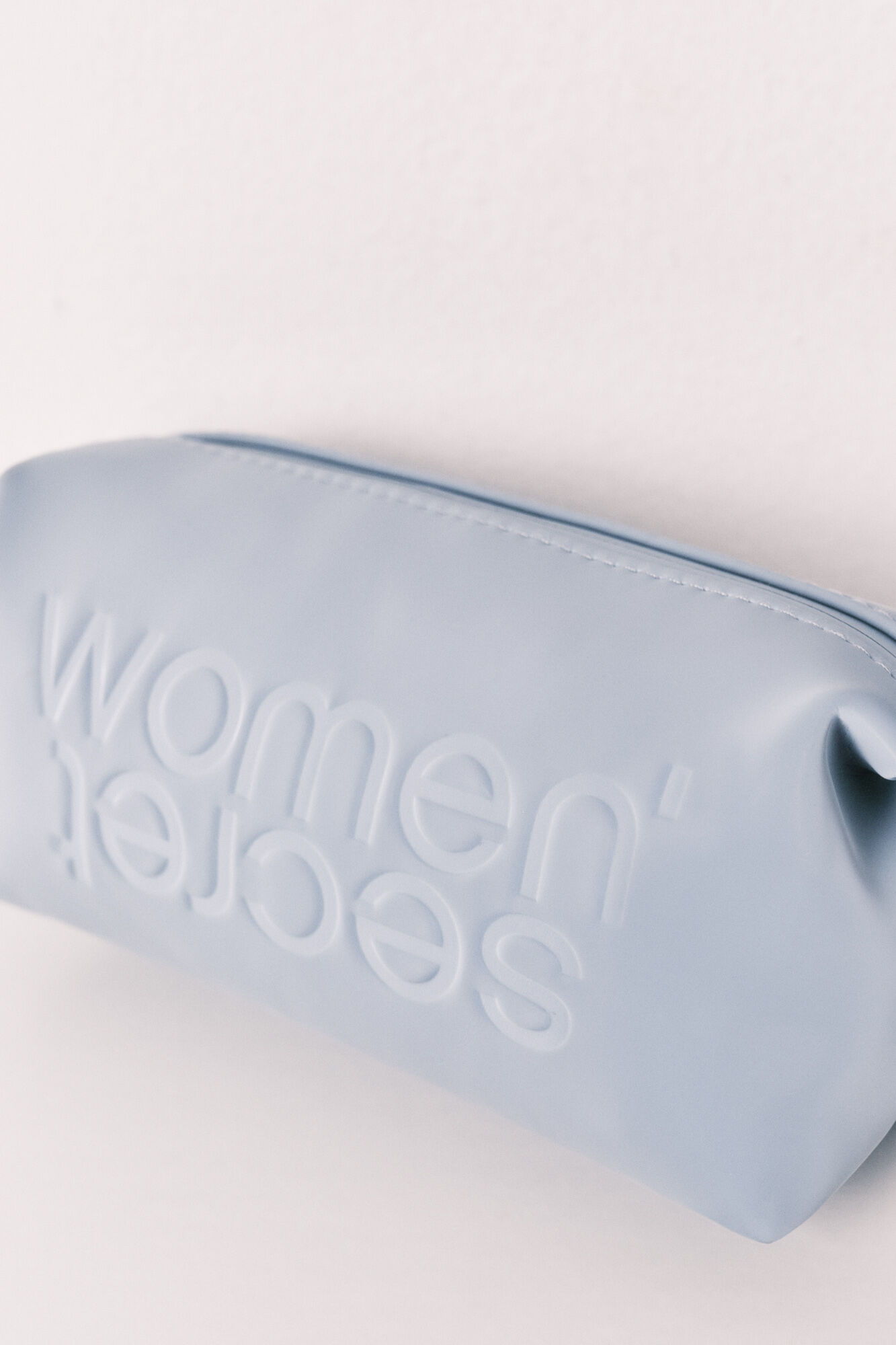 Women'secret Neceser peque&ntilde;o de goma azul