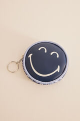 Womensecret Monedero redondo Smiley azul azul