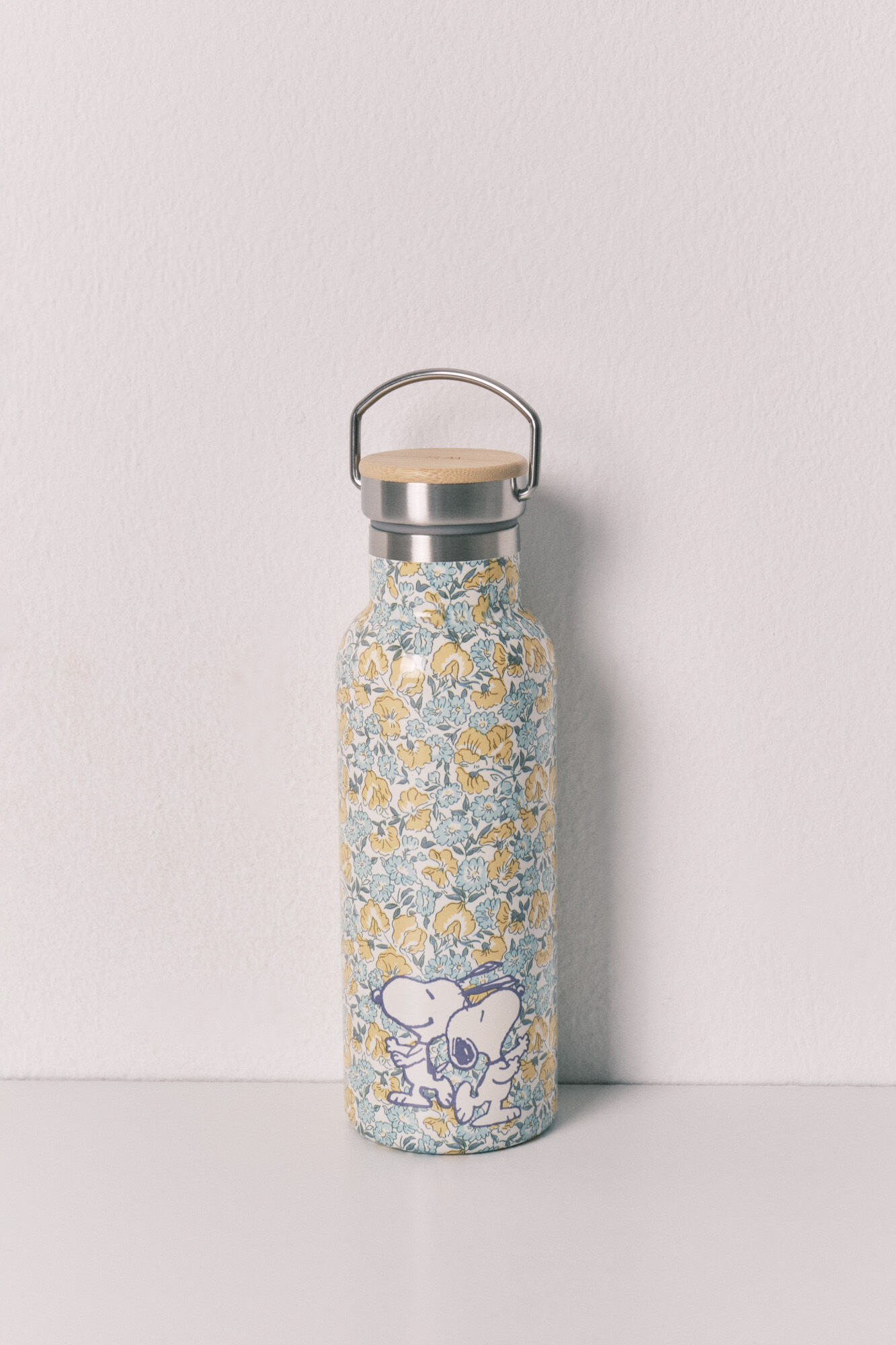 Women'secret Boella de acero inoxidable con flores Snoopy