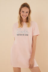 Womensecret Camisón 100% algodón Barbie rosa