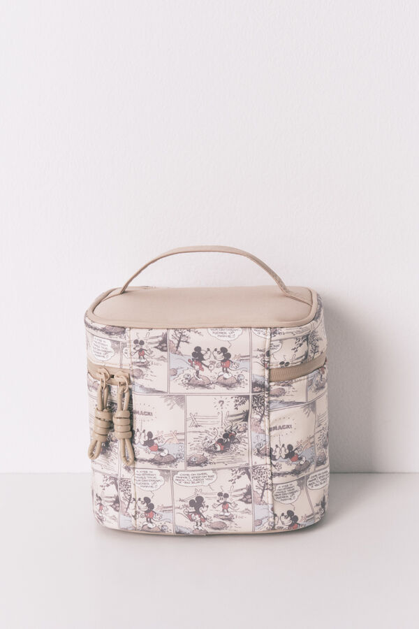 Women'secret Neceser mediano de nailon de Mickey Mouse estampado