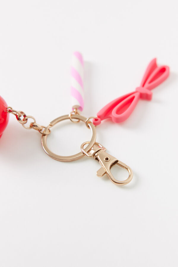 Womensecret Llavero accesorios rosa lolipop estampado