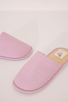 Womensecret Pantuflas para casa rosas rosa