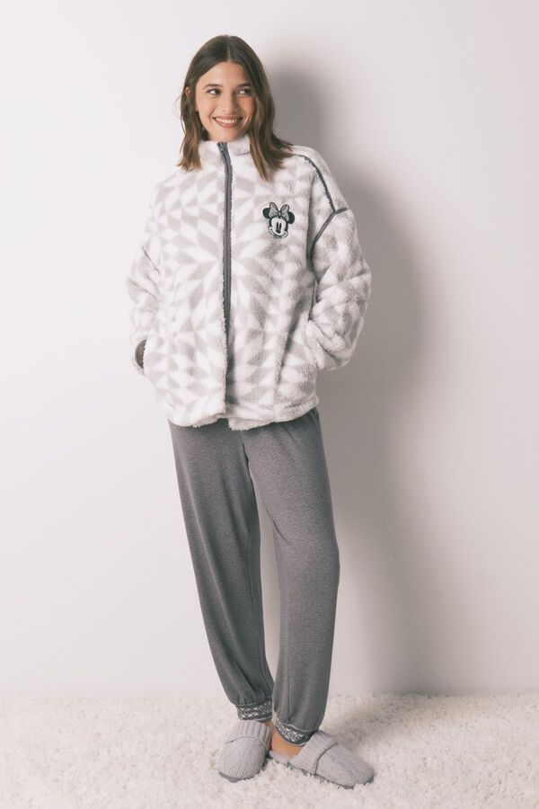 Women'secret Bata short de piel con estampado de Minnie  estampado