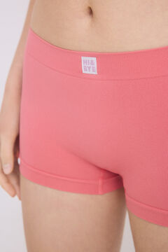 Womensecret Braga bóxer seamless rosa rosa