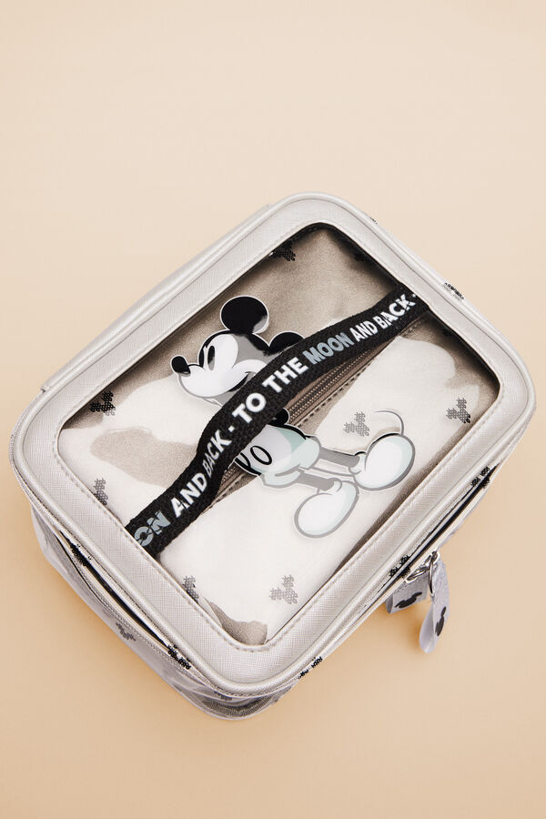 Womensecret Pack de 2 neceseres Mickey Mouse kaki