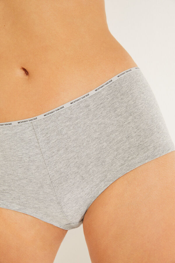 Womensecret Pack 6 panties culotte algodón orgánico estampado