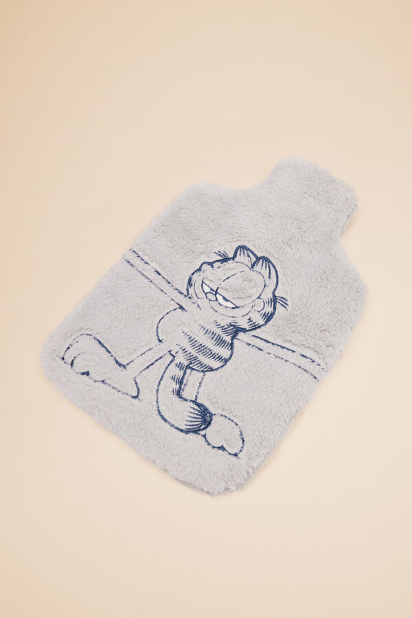 Womensecret Bolsa agua pelo Garfield gris