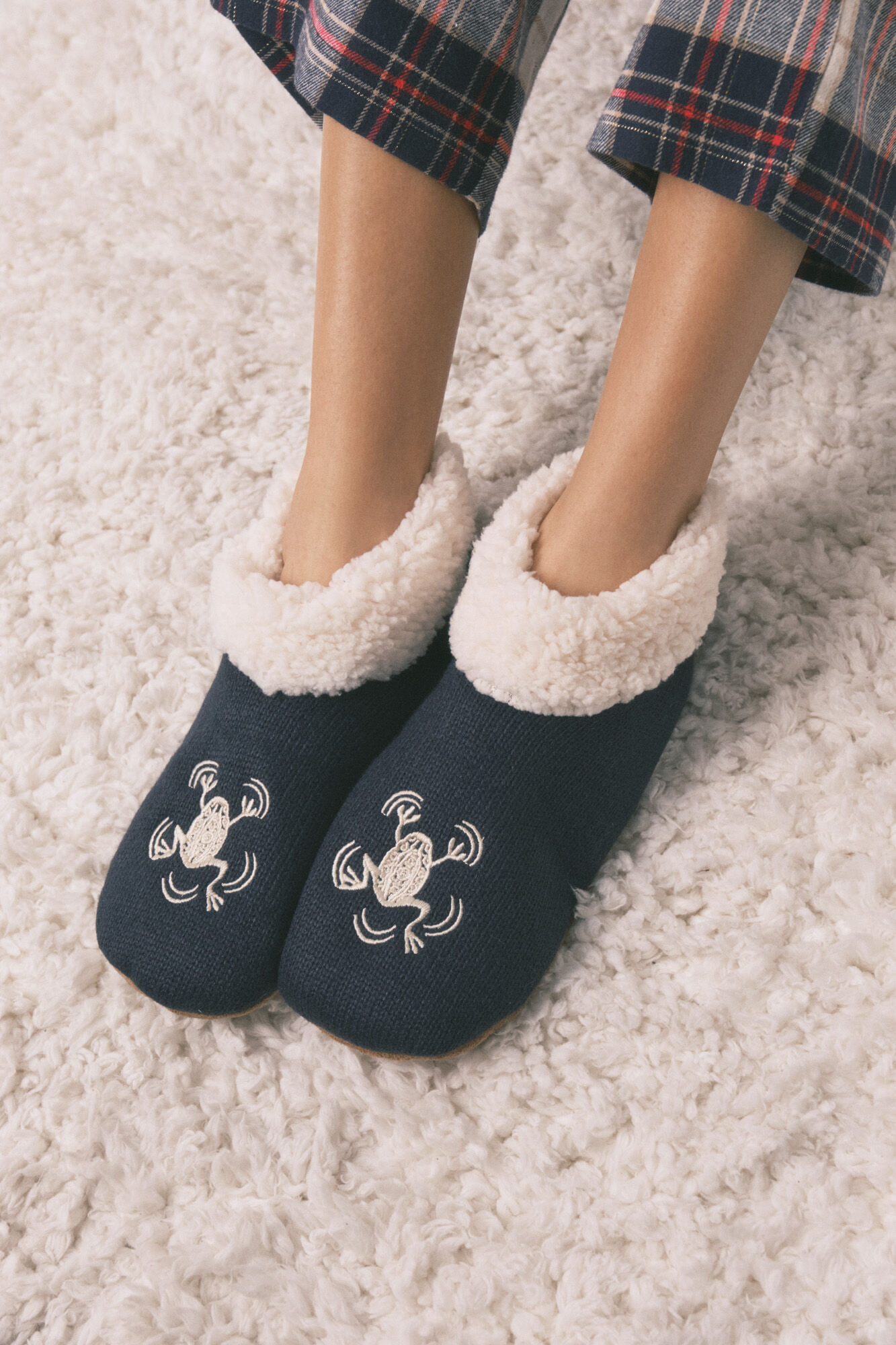 Women'secret Calcetines short de tricot azul de Harry Potter