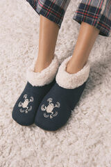 Women'secret Calcetines short de tricot azul de Harry Potter azul