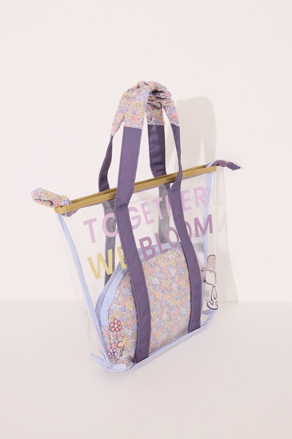 Womensecret Pack de 2 neceseres de Snoopy estampado