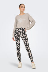 Only Play Sudadera corta gris