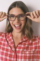 Women'secret Lentes transparentes con estampado animal estampado
