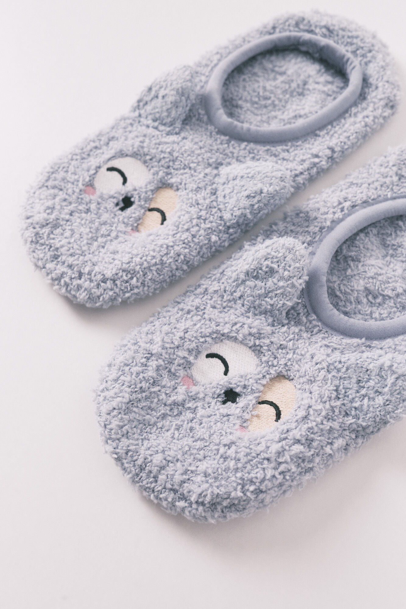 Women'secret Calcetines azules  con dise&ntilde;o de perro 