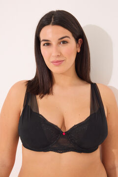 Womensecret Brasier clásico BEAUTIFUL encaje negro negro