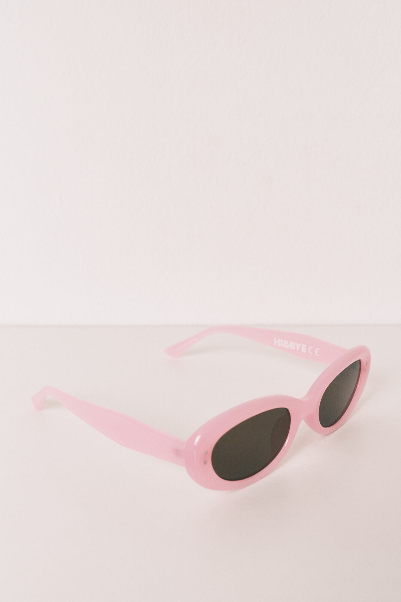 HI&BYE Lentes de sol rosa con funda