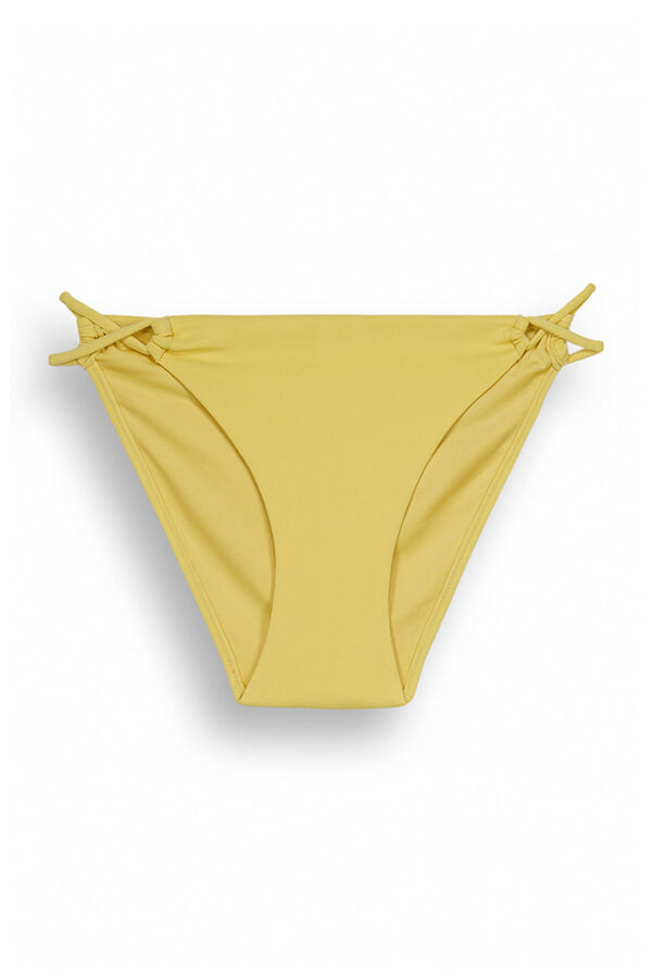 Womensecret Panty bikini tiras neopreno amarillo amarillo