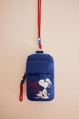 Womensecret Funda móvil azul Snoopy estampado