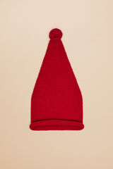 Womensecret Gorro con pompón rojo