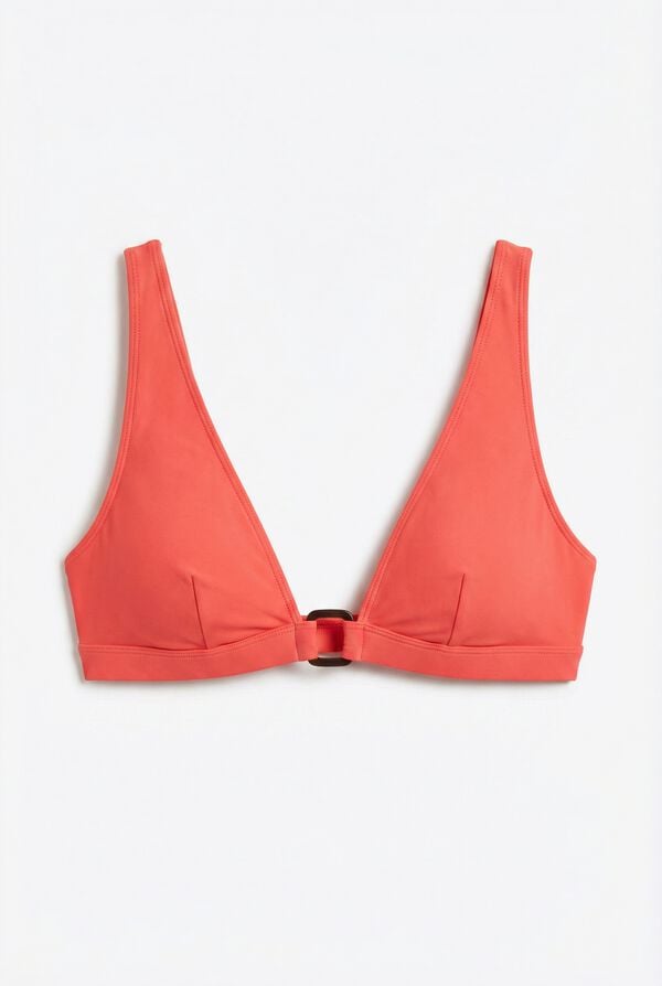 Women'secret Top bikini halter naranja naranja