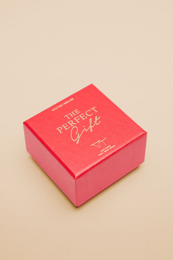 Womensecret Tanga encaje rojo rojo