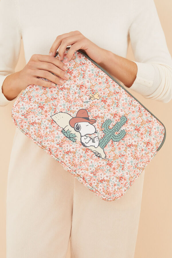 Womensecret Funda laptop 15'' neopreno Snoopy estampado