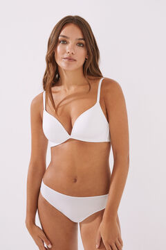 Womensecret CHARMING Sujetador triangular blanco blanco