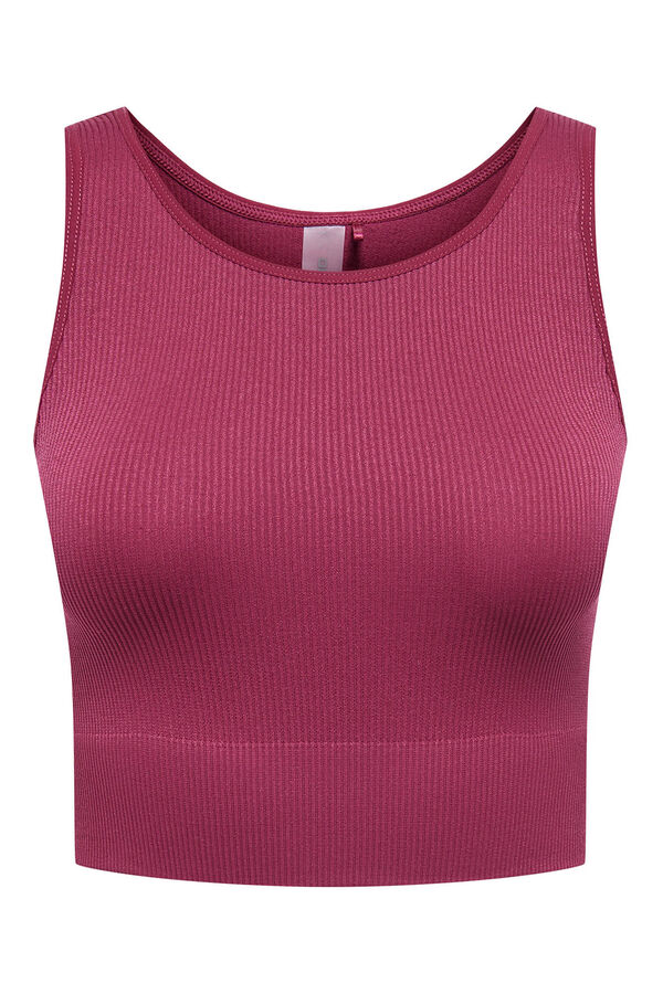 Only Play Brasier deportivo sin costuras morado/lila