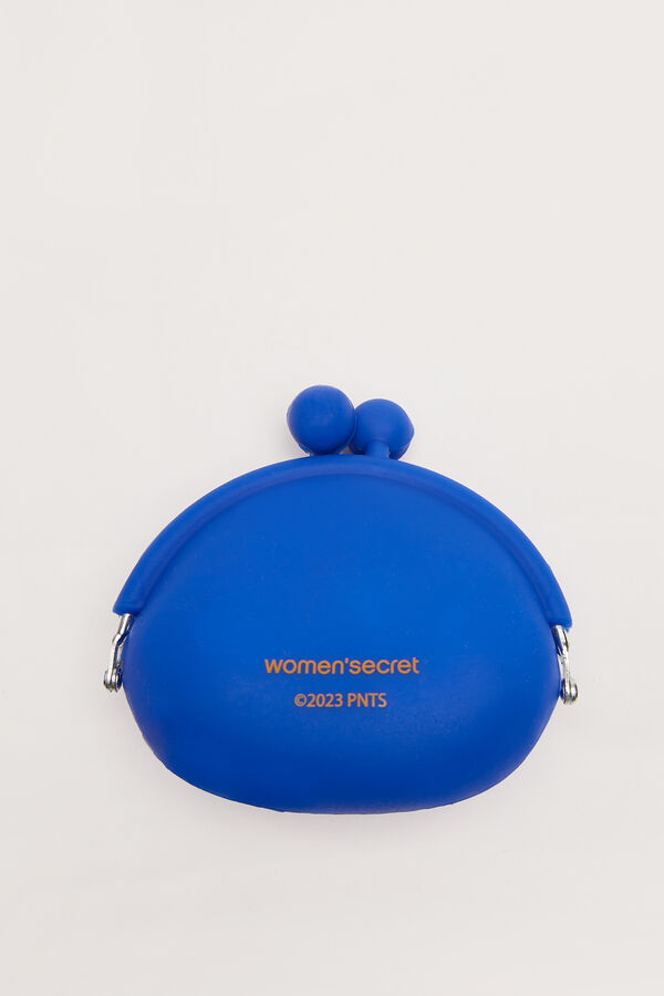 Womensecret Monedero silicón Snoopy azul estampado