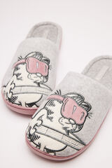 Womensecret Pantuflas Garfield gris gris