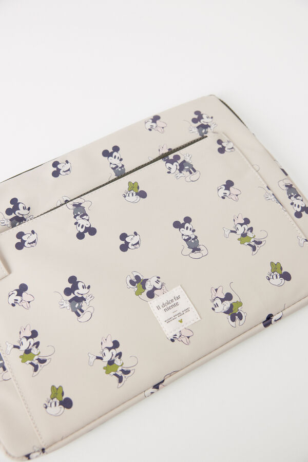 Womensecret Funda para portátil de Mickey Mouse marfil
