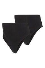 Mamalicious Pack de panties de premamá negro